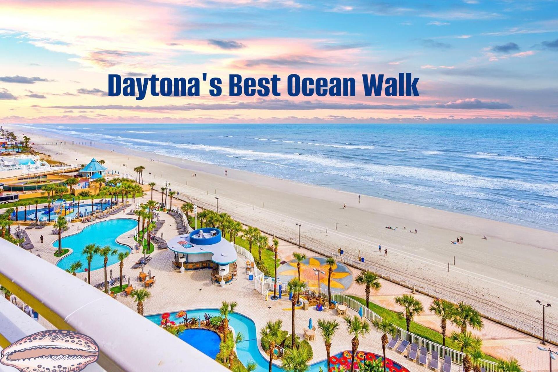 2 Bedroom Resort Condo Direct Oceanfront Wyndham Ocean Walk - Daytona Funland 2226 Daytona Beach Bagian luar foto
