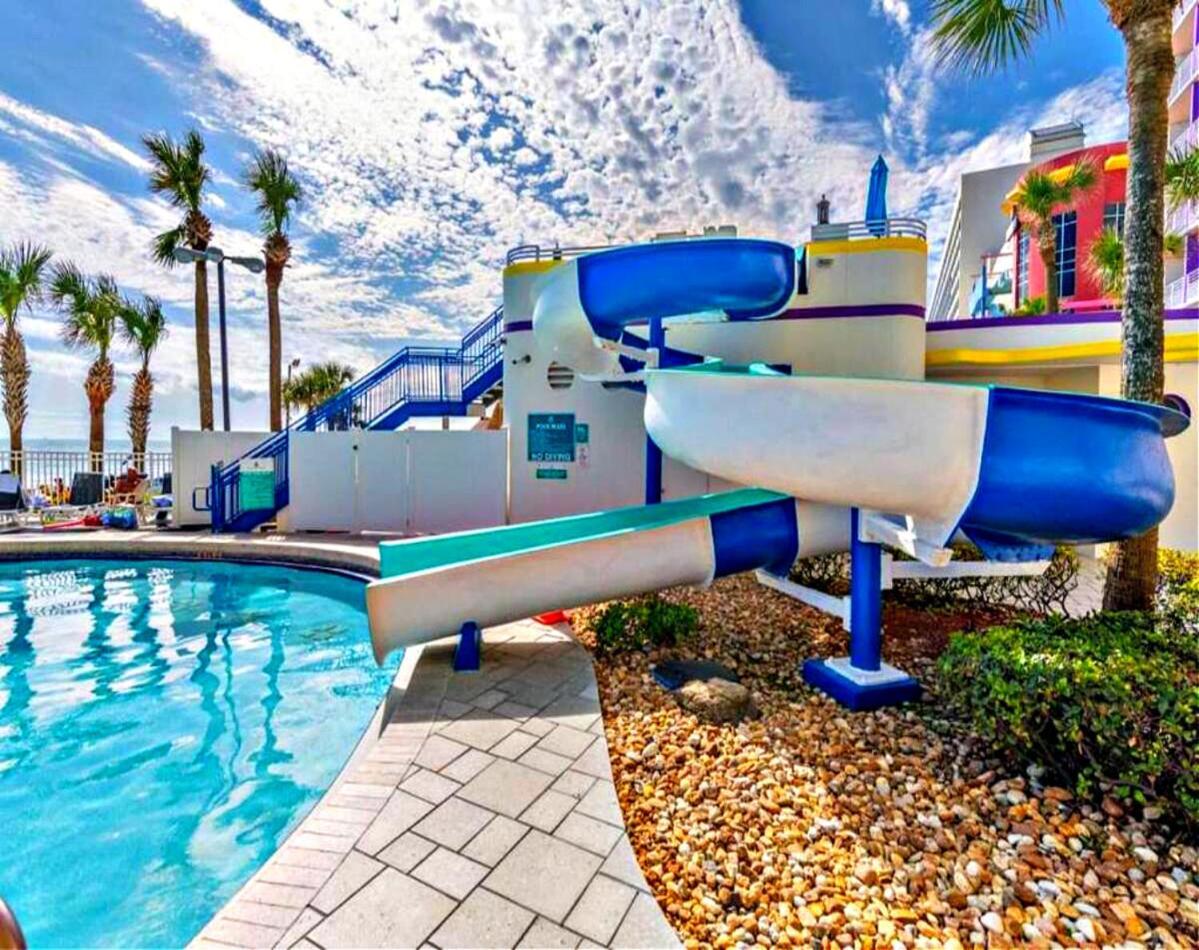 2 Bedroom Resort Condo Direct Oceanfront Wyndham Ocean Walk - Daytona Funland 2226 Daytona Beach Bagian luar foto
