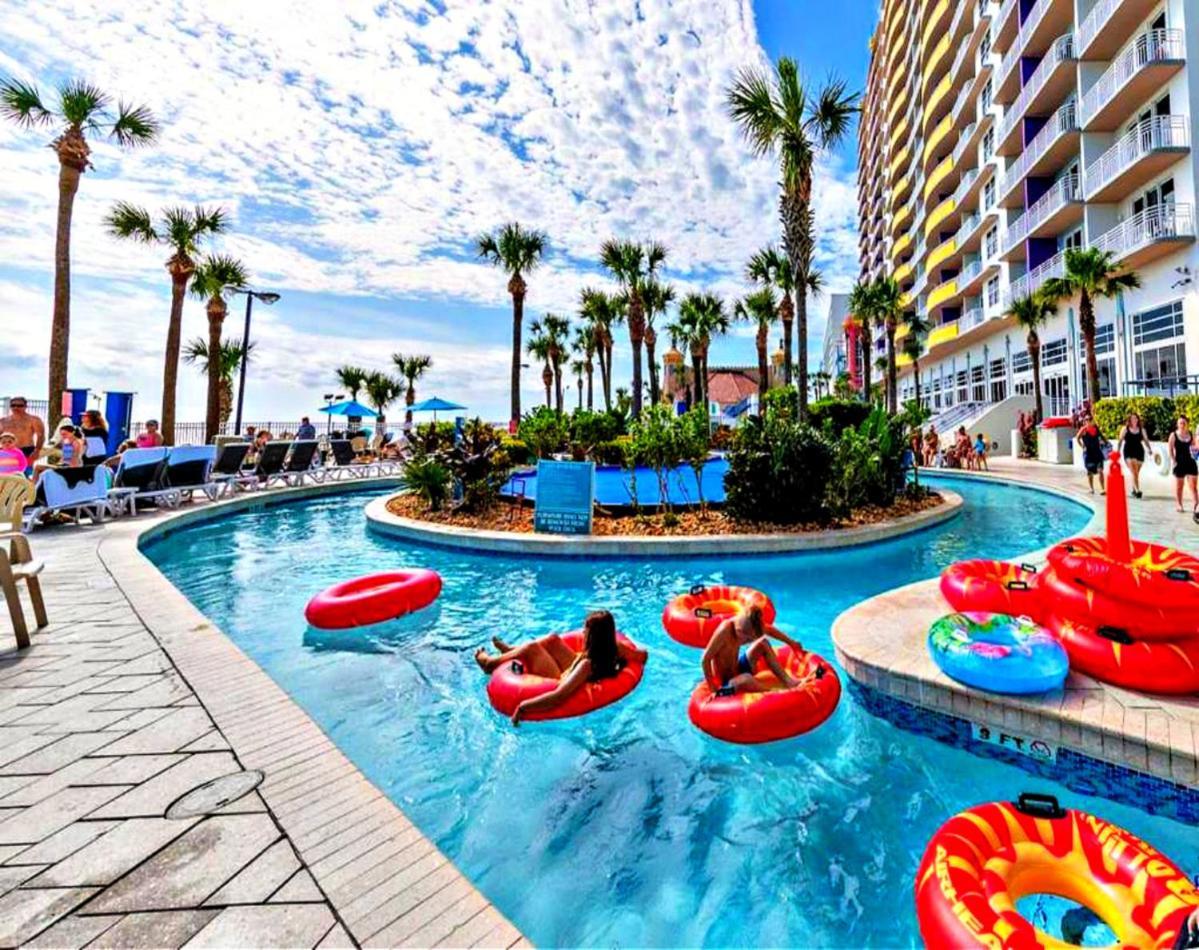 2 Bedroom Resort Condo Direct Oceanfront Wyndham Ocean Walk - Daytona Funland 2226 Daytona Beach Bagian luar foto