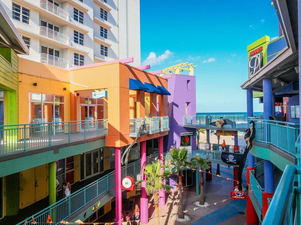 2 Bedroom Resort Condo Direct Oceanfront Wyndham Ocean Walk - Daytona Funland 2226 Daytona Beach Bagian luar foto